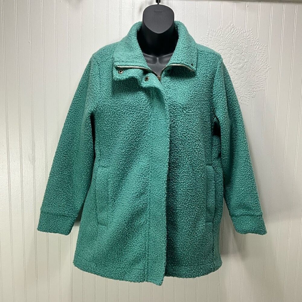 LANDS’ END Boucher Fleece Coat